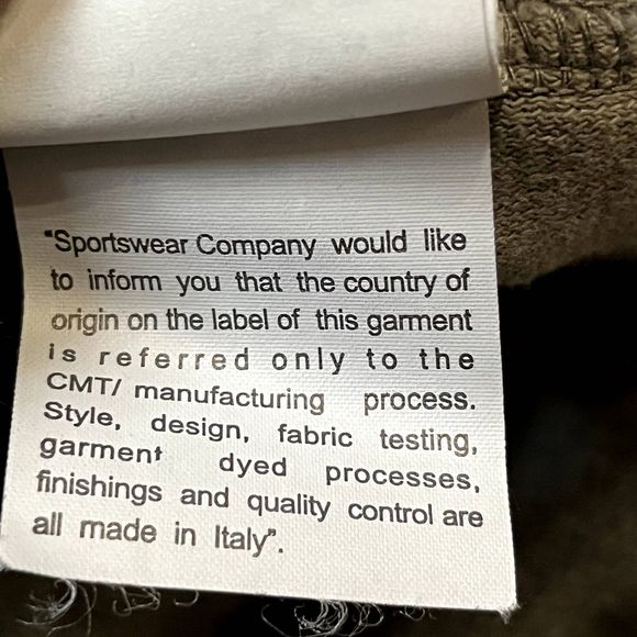 C.P. Company Men's Long Sleeve Polo Half Zip Size XXL - Picture 8 of 11